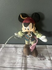 Disney Mickey Mouse Jack Sparrow Pirates Of The Caribbean Plush Disney Parks