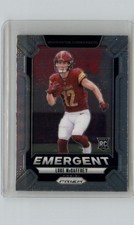 2024 Panini Prizm #14 Luke McCaffrey Emergent