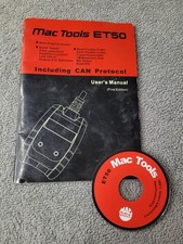 Mac Tools Et50 Obdii And Eobd Pocket Scanner Manual And Disc Only Mac Tools Et50 Obdii And Eobd Pocket Scanner Manual And Disc Only