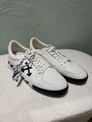 OFF-WHITE Vulcanized Low Sneaker weiß/schwarz Gr. 46 - Original mit Box