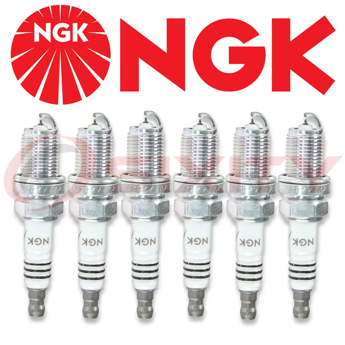 NGK Spark Plug Iridium IX Power Set Of 6 6418 BKR6EIX