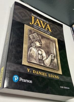 Introduction to Java Programming and Data Structures Daniel Liang 11th Edition P