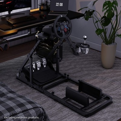 Hottoby Racing Simulator Cockpit Wheel Stand Fit Logitech G920 G923 Thrustmaster