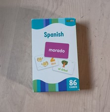 Spanish Flashcards by Flash Kids 2005 Spanish-to-English, 5.5" x 3.5"