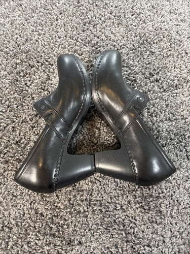Dansko Riki Women’s Size 39EU 8.5US Clog/Heels Black Leather - Picture 5 of 7
