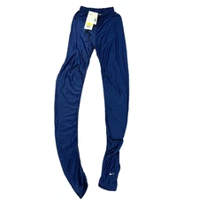 Vintage Nike Tights Legginsgs Men Small Navy Blue Base Layer Yoga 90s Deadstock