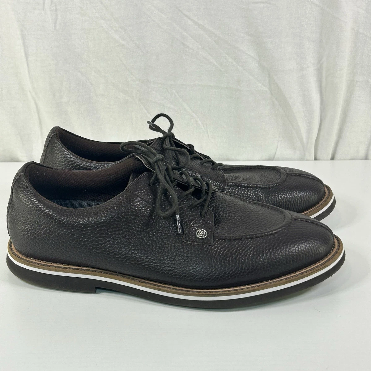 G/Fore Men\'s Limited Edition Gallivanter Golf Shoes Camel Hair Brown Sz 11.5 Look sharp on the course with the Gallivanter G/LOCK Monk  main image 3