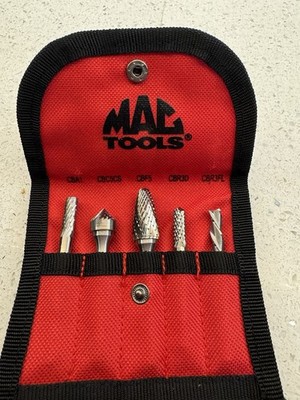 Mac Tools CB5S 5pc Multi-purpose Carbide Burr Set NEW