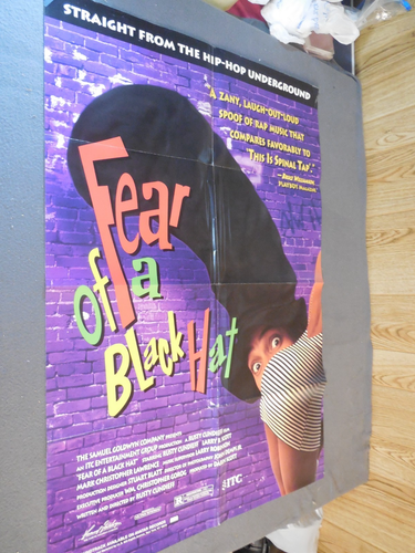AV8 Fear of a Black Hat Original Filmplakat (1994) 27 x 40 gefaltet
