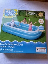 Bestway H2OGO Rectangular Pool - Blue