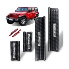 Rowa Door Sill Guards for Jeep 2018-2026 Wrangler JL JLU 2020-2026 Gladiato...