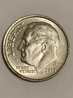 2013-D Roosevelt Dime 10 Cent Coin.