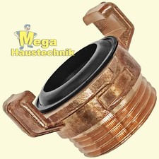 Schlauch Schnellkupplung mit Au&szlig;engewinde AG aus Messing Geka GK Gardena