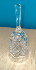 Vintage Kristallglas Glocke mit Clanger (13 cm hoch und 5,5 cm Durchmesser)
