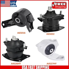 4x Auto Trans Engine Motor & Transmission Mount for Acura MDX 2007-2009 V6 3.7L