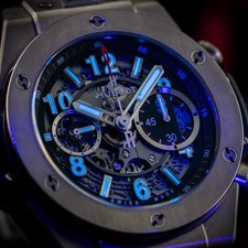 Hublot Big Bang Unico 44mm Skeleton Dial Titanium 411.NX.1170.RX Box & Papers 23