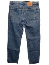 Vintage Levi's 505 Made In USA Men's Jeans Size 38X30 Denim 1991 90s Mid Wash