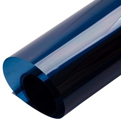 Hohofilm Dark Blue Colored Window Film Clear Decorative Glass Tint Sun Blocking