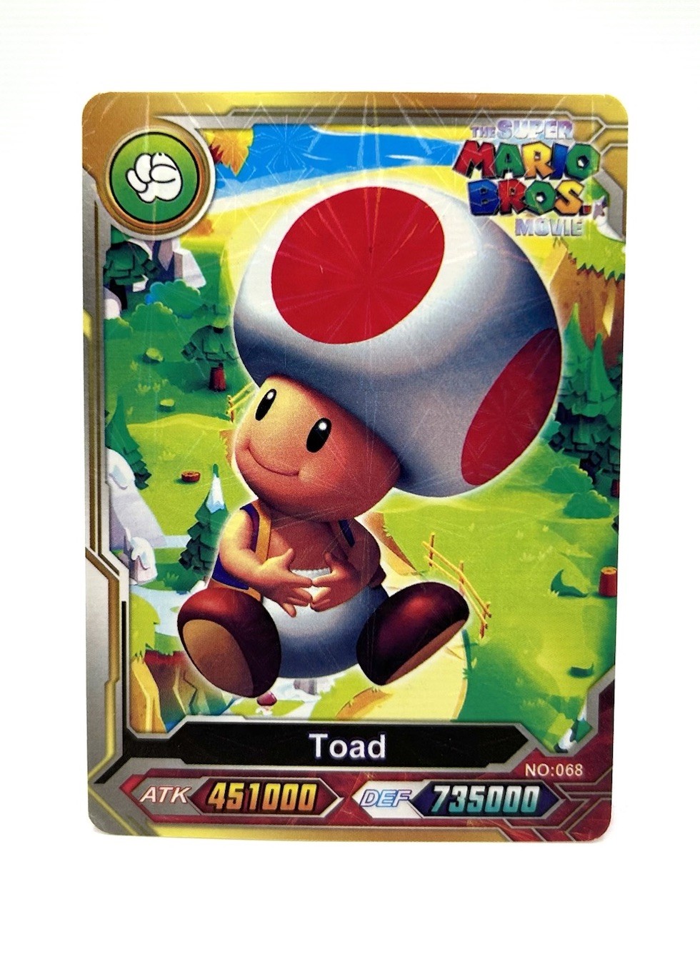 Toad #068 The Super Mario Bros Movie Trading Card Game