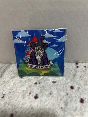 Harry Potter Wizardry Merlin's Beard Magic Geek Gear Enamel Pin New Exclusive
