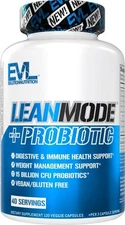 Evlution Nutrition Leanmode + Probiotic, Advanced Probiotic Capsule Supplement,