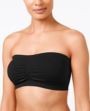 Fashion Forms Womens Stretch Bandeau Bra Size L
