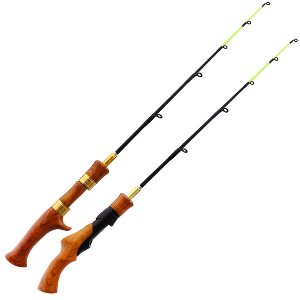 Ice Fishing Rod Wooden Handle River Shrimp Carp Winter Ice Fishing Rod Wooden Handle River Shrimp Carp Winter