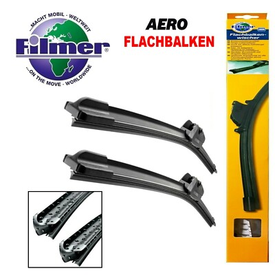 2x AERO Scheibenwischer für BMW X5 E70 30d 35d 40d 50d xDrive ab 02.07 60cm/48cm