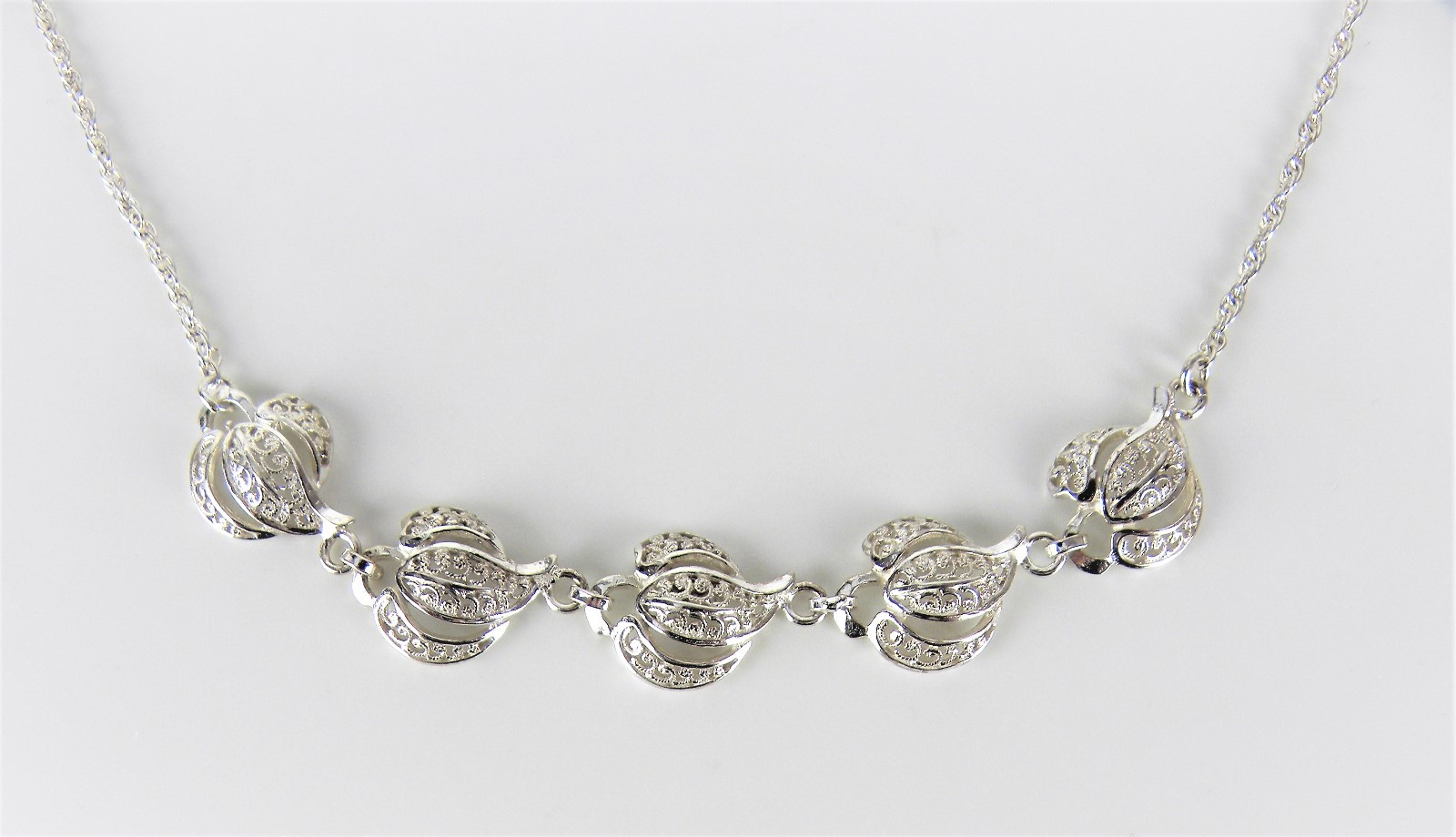 Collier Améthyste Argent 925 - Pendentif Double Goutte - Neuf Avec étiquettes