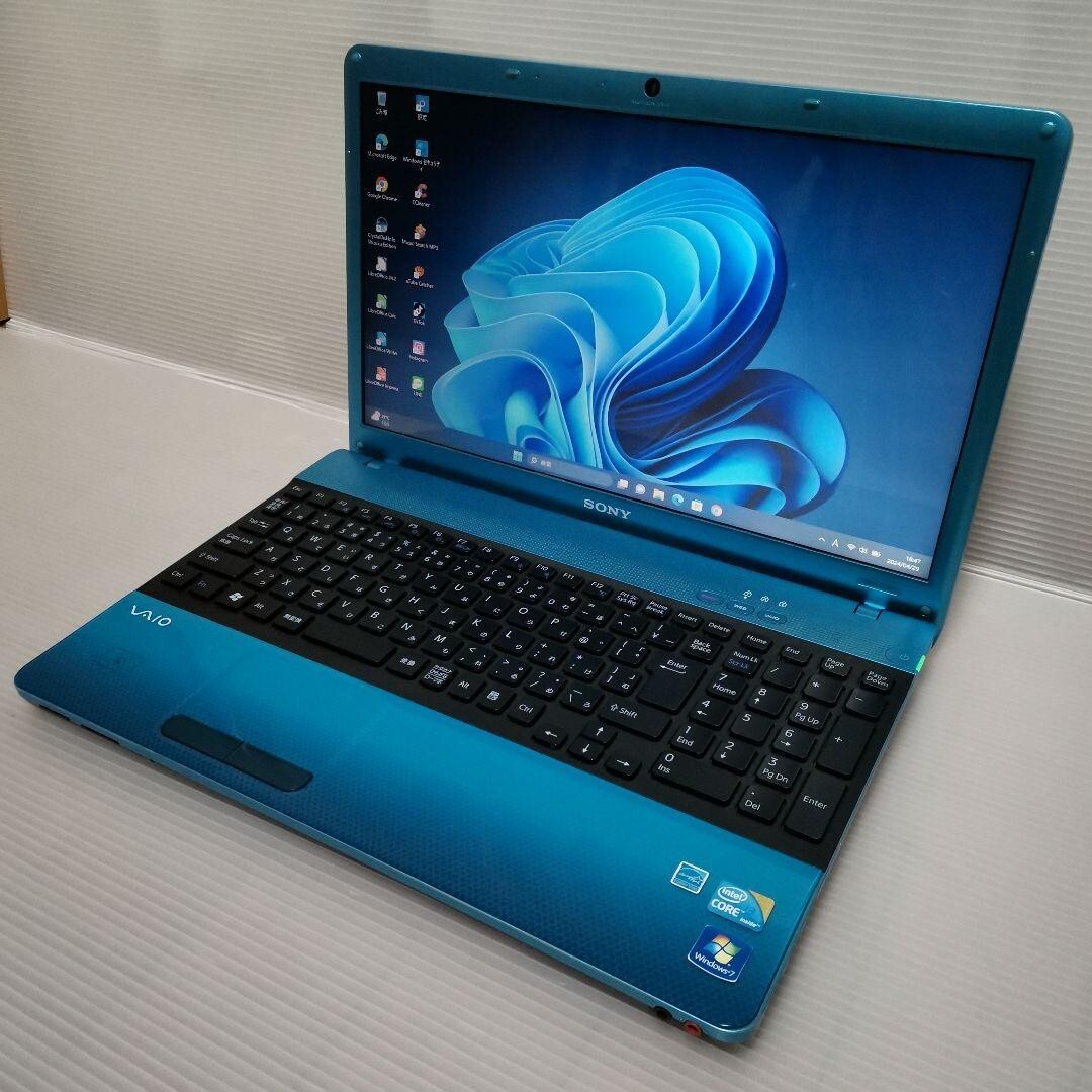 青色 VPCEB18FJ 新品SSD 4GB BD 無線 Bluetooth 青色 VPCEB18FJ 新品SSD 4GB BD 無線 Bluetooth