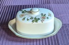 VTG Marks & Spencer Autumn Leaves Butter/Cheese Dish 1418/3820 Made in England