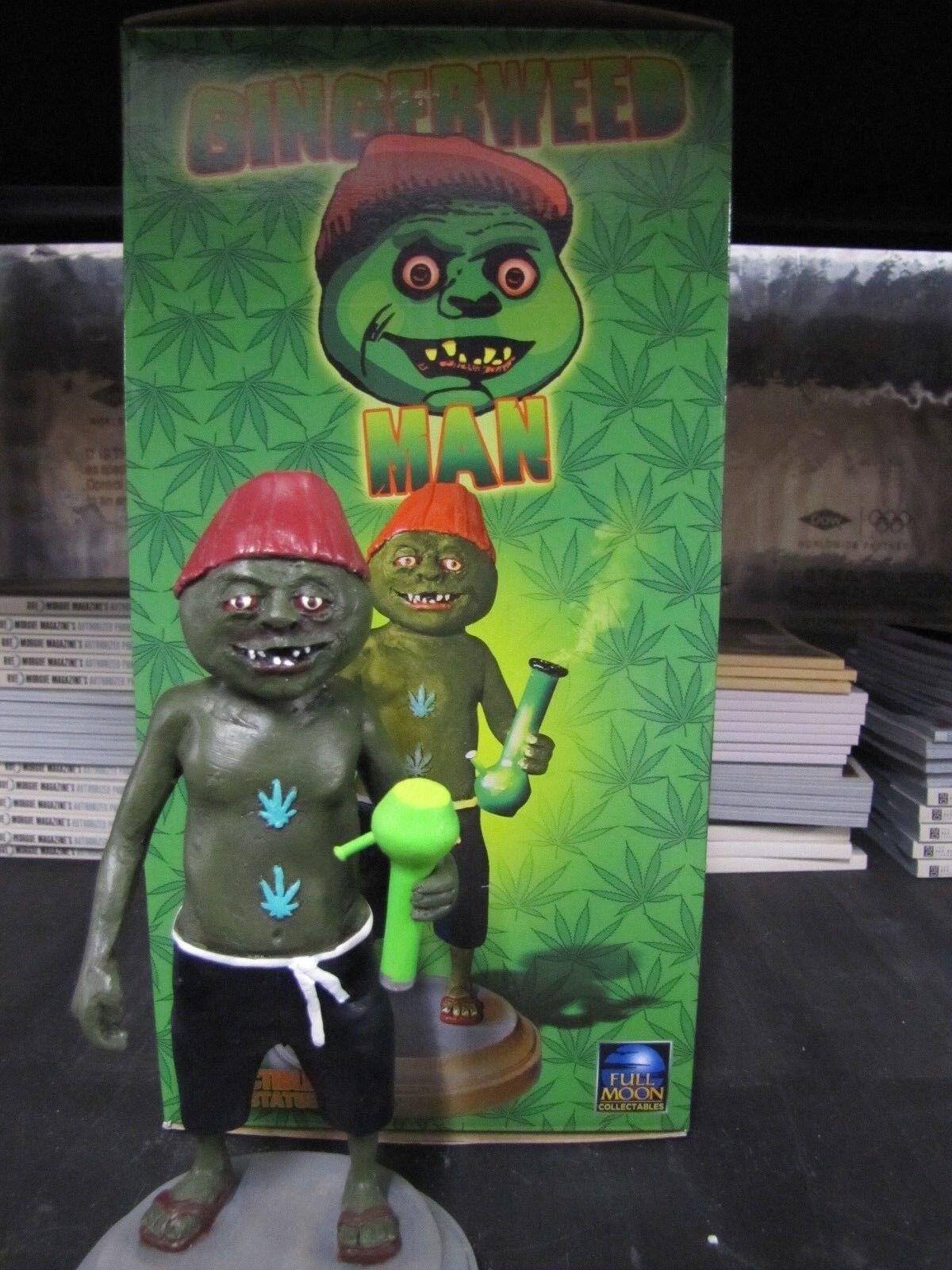 Gingerweed Man ( Evil Bong ) LTD edition resin statue Brand new in box