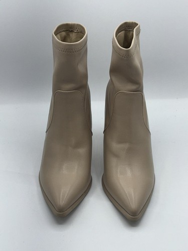 MIA Beige Pointed Toe Stiletto Boot Size 8.5 - Picture 3 of 7