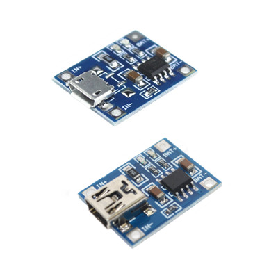 TP4056 Mini Micro USB Lithium LiPo Akku Batterie Ladegerät Lademodul 4,2V 1A