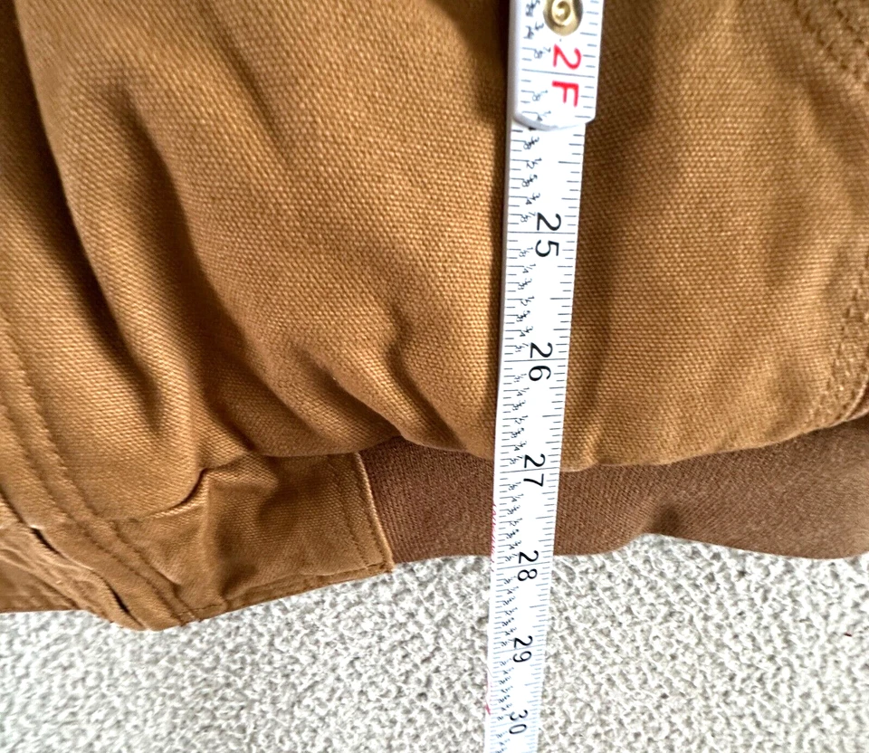 Chaqueta de Trabajo Dri Duck Con Capucha Para Hombre XXL Lona Gruesa Acolchada Bordada MOS Foto 4 de 4