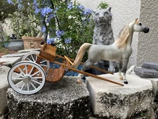 STUNNING LSQ Custom OOAK Breyer Horse Performance Accessory Cart Country Gig