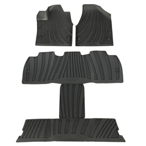1720 CHRYSLER PACIFICA GAS POWERED 5 PIECE SLUSH MATS ALL WEATHER
