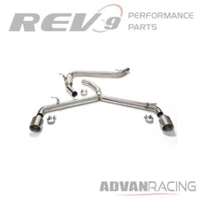 Rev9(CB-012A) Volkswagen MK6 GTI 09-14 2.0T TFSI Turbo Stainless Cat-Back Exh...