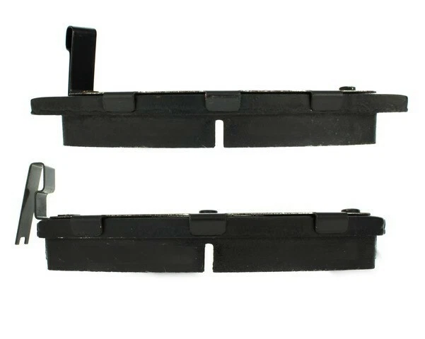 JUEGO PASTILLAS FRENO DELANTERAS SEMIMETÁLICAS IZQUIERDA Y DERECHA PARA 1980-1982 SUBARU GLF Foto 3 de 4