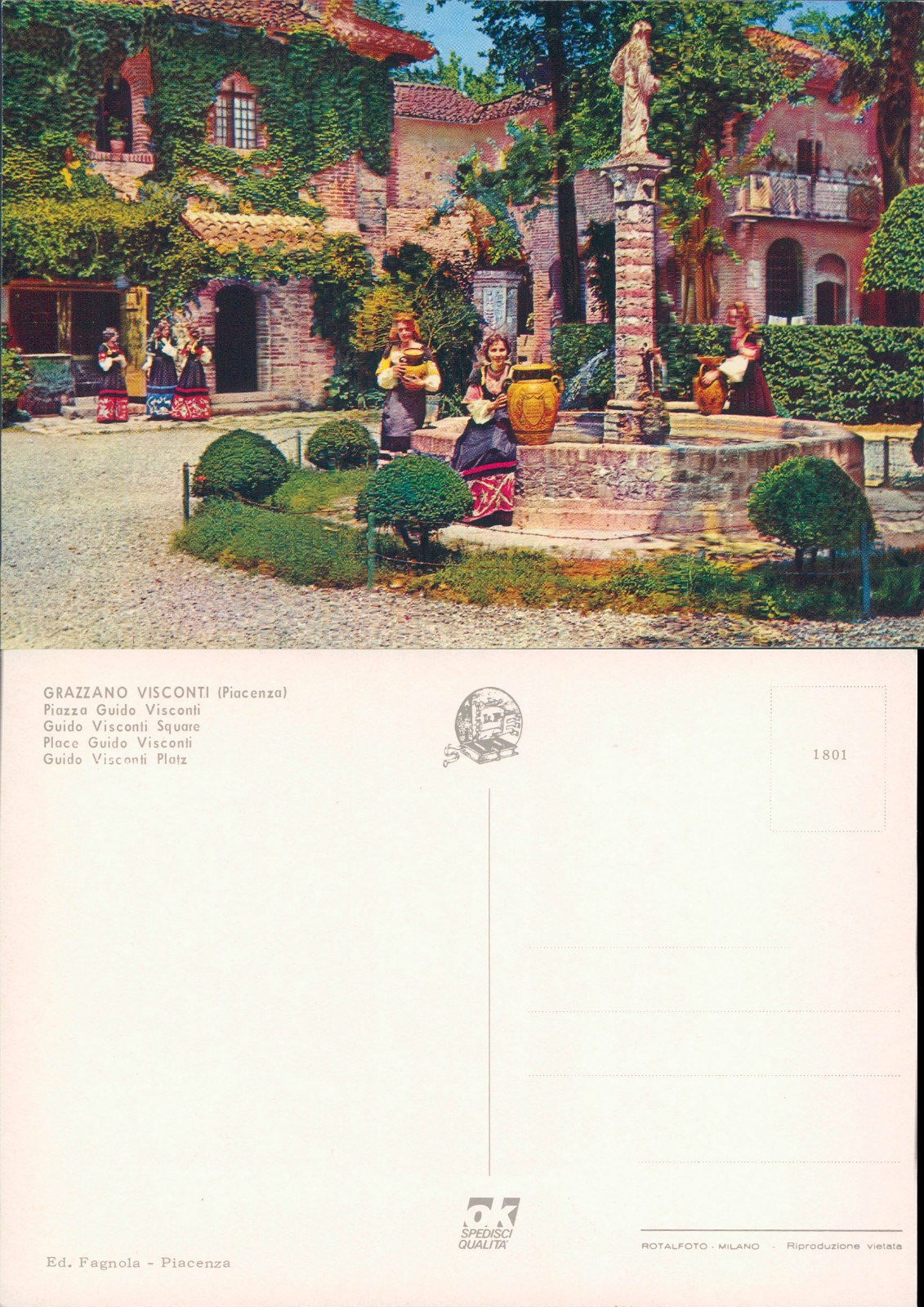 GRAZZANO VISCONTI,PIAZZA GUIDO VISCONTI-EMILIA(PC)-N.41166