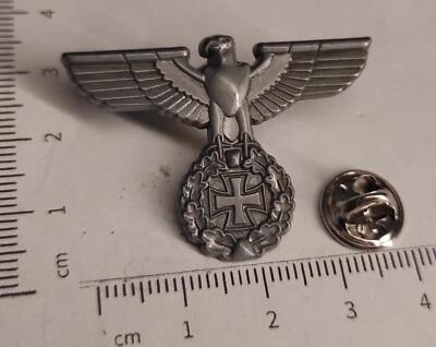 MARKENLOS PIN/Anstecker Reichsadler, EK (Militaria, Nostalgie)