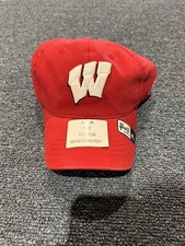 NCAA Wisconsin Badgers Hat By Adidas - Youth 4 - 7 Years - New