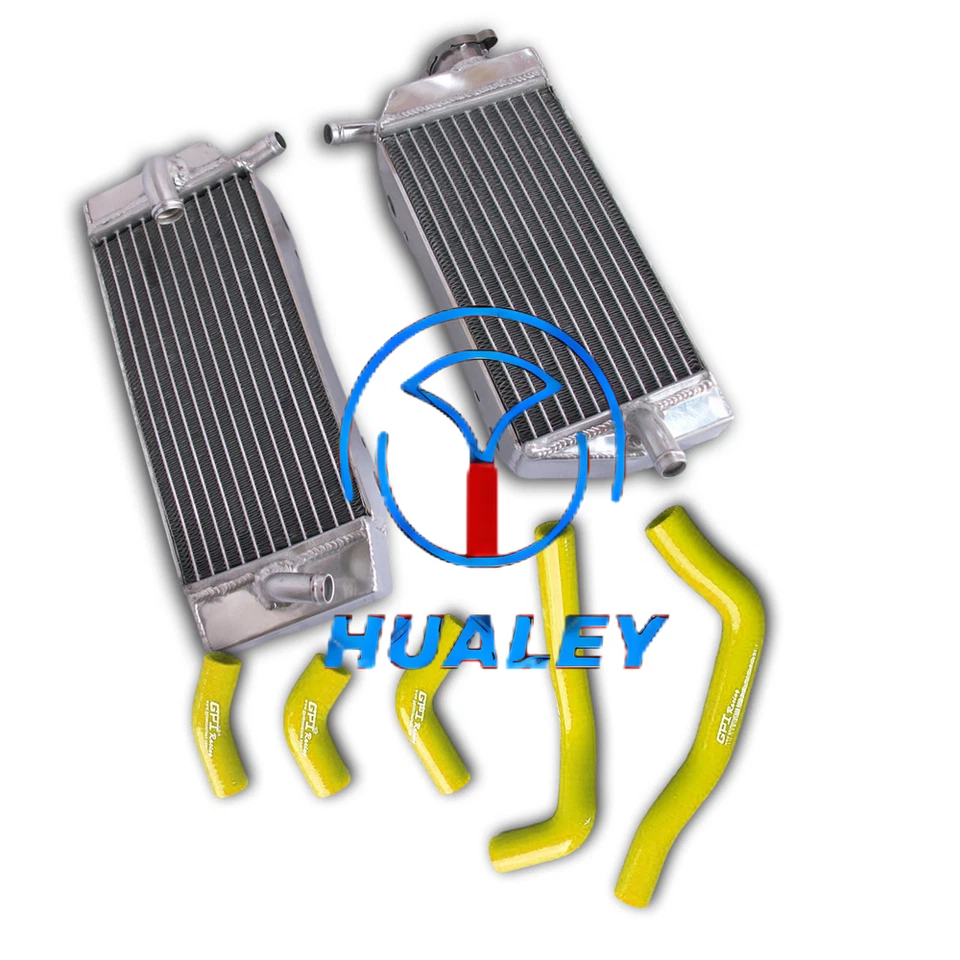 Алюминиевый радиатор и шланг для Honda CRF450 CRF450R CRF 450 R 2005-2008 07 06 - Изображение 4 из 4