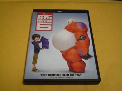 Big Hero (DVD, 2015) Disney Children's w/Original Insert