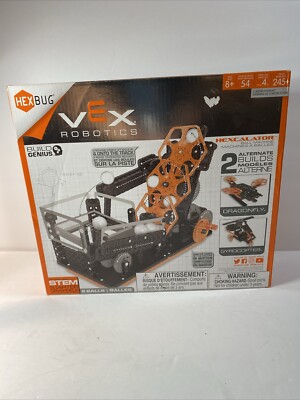 HEX BUG VEX ROBOTICS HEXCALATOR BALL MACHINE Build Three Ways Stem Starter NIB