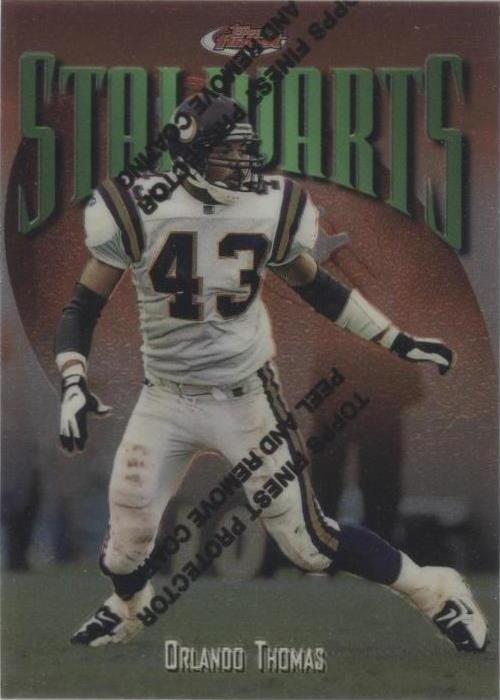 1997 Topps Finest Orlando Thomas #183 - 1 of 2