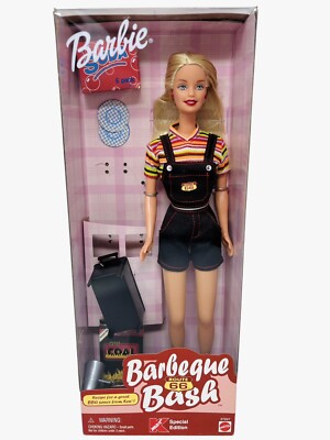 New 2000 Route 66 Barbecue Bash Barbie Kmart Special #27227 BBQ Summer Picnic