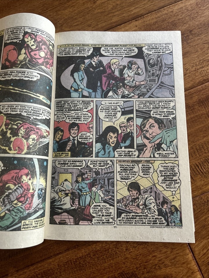 Marvel Invincible Iron Man Vol. 1 112 VF+ Bronze Age eBay