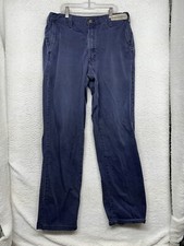 Workrite FR Pants Mens 32x30 Blue Westex Ultra Soft 2112 HRC 2 Uniform