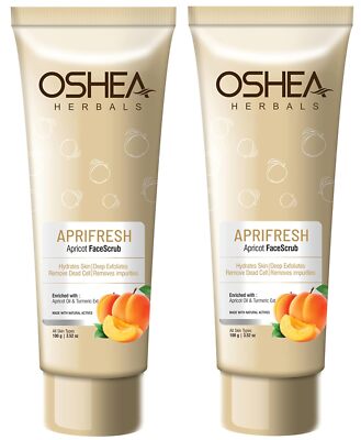 Oshea Herbals Aprifresh Aprikose Gesichtspeeling 100g Jedem Pack 2